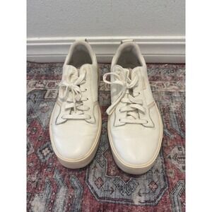 Cole Haan‎ Flowerfoam White Leather Low Top Sneakers Men's 9.5 M C36750